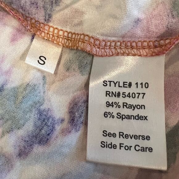 CAbi Everybody Luxe Hydrangea Floral Print Midi Dress Size S - Picture 7 of 13